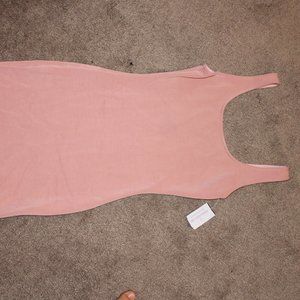 Pink tight mini dress (sm)